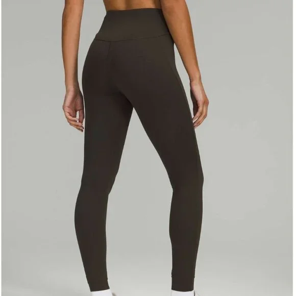 NWT Lululemon Base Pace High-Rise Running Tight 28" Dark Olive - Picture 7 of 7